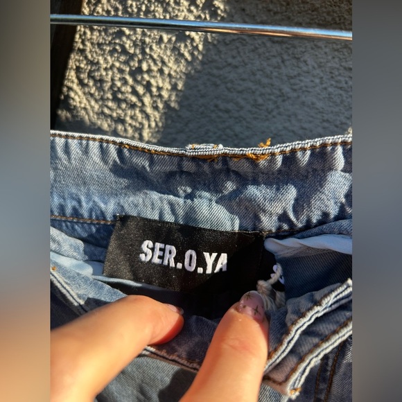 SER.O.YA MILES LOW RISE CARGO PANT in Coastline New with Tags! - Picture 7 of 12